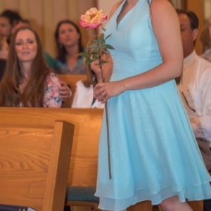 Turquoise Bridesmaid Dress